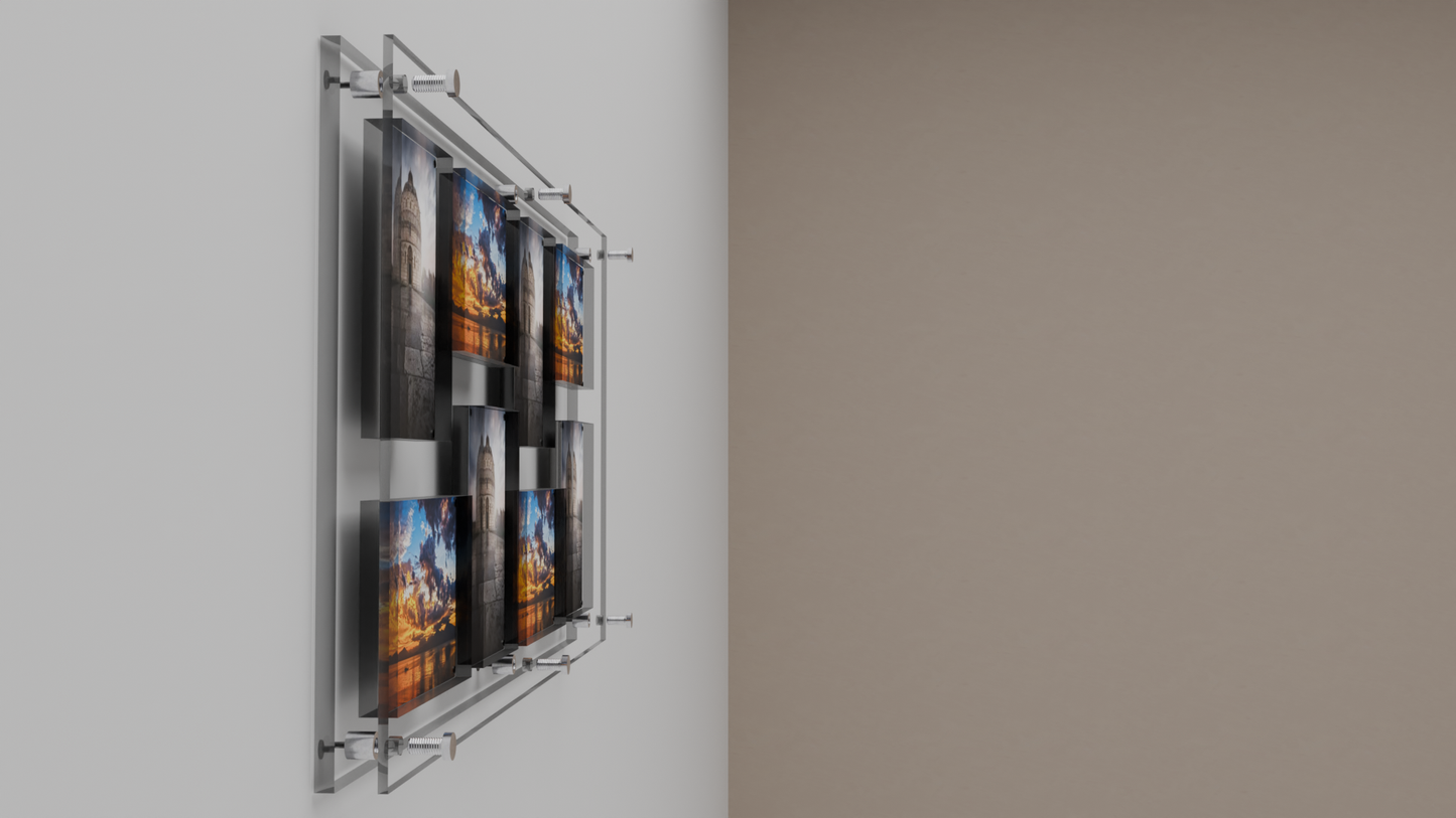 Elegant Magnetic Photo Collage